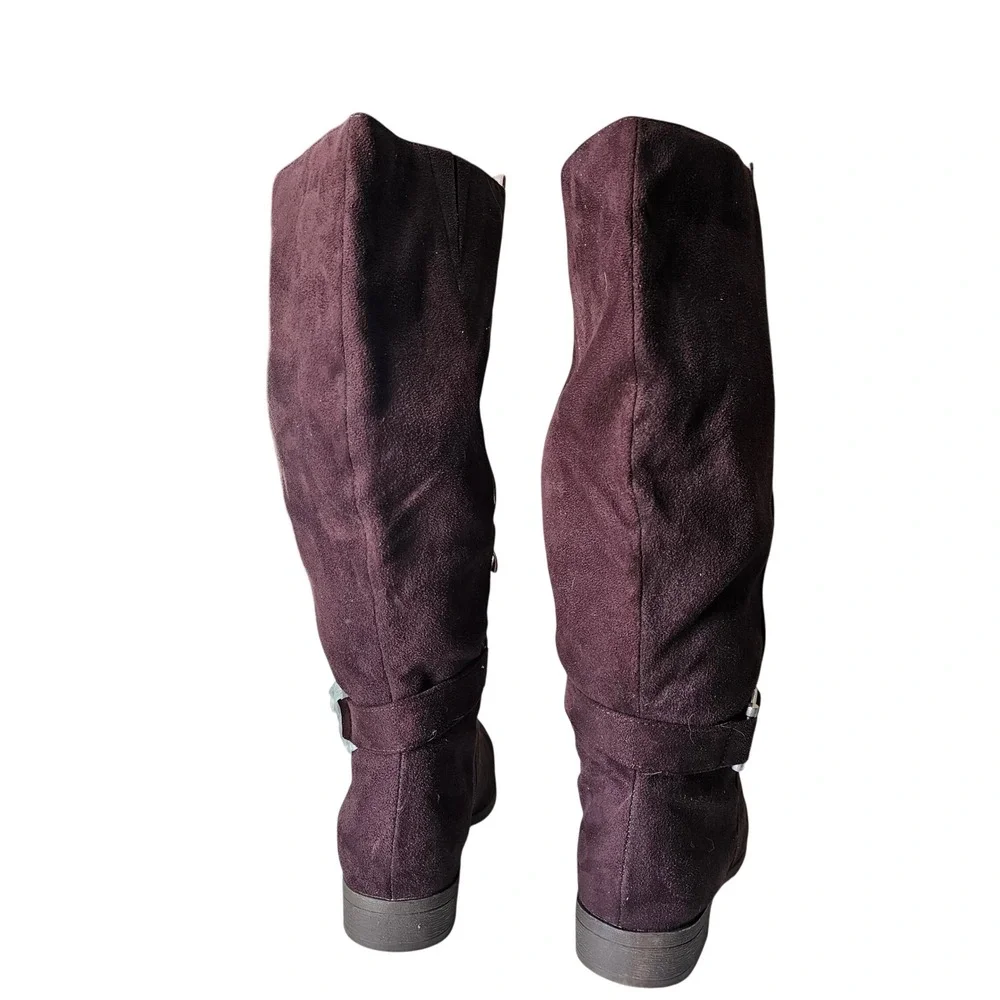 Journee Collection Cate Women's Cate Wide Calf Western Boots Size 7 WIDE New‎ - Picture 4 of 8